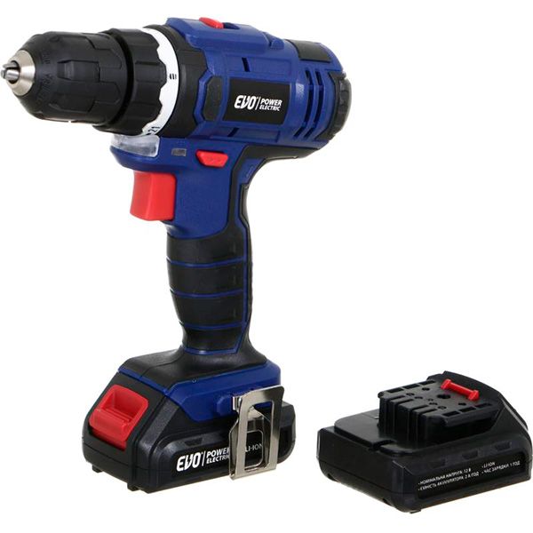 Шуруповерт акумуляторний EVO power electric CD97-12/2