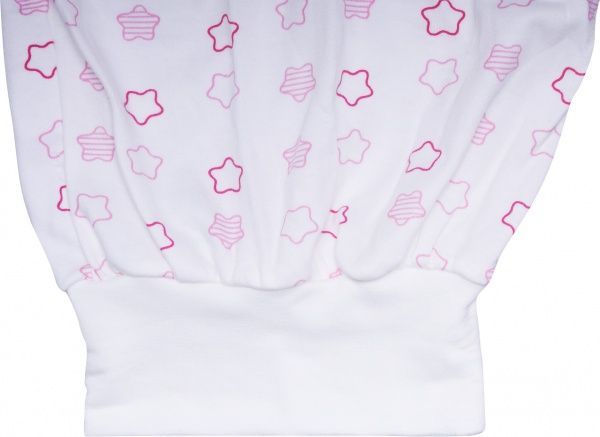 Ползунки для девочек Модний Карапуз Stars 301-00030-0 р.62 молочно-розовый 