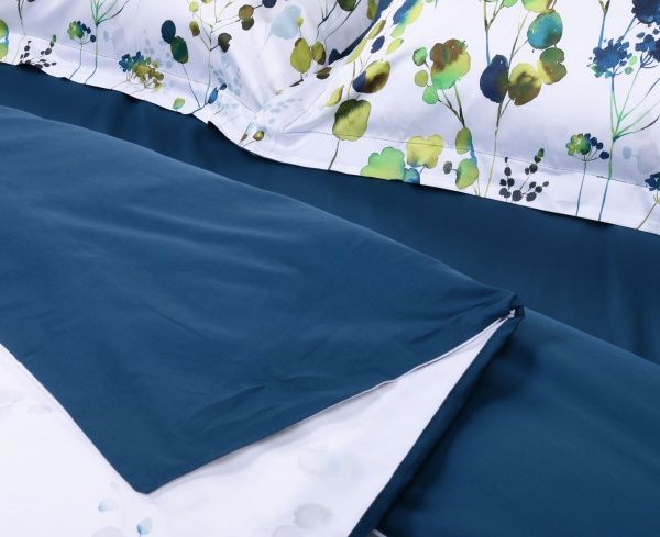 Комплект постільної білизни Spring bloom D сімейний різнокольоровий принт La Nuit 