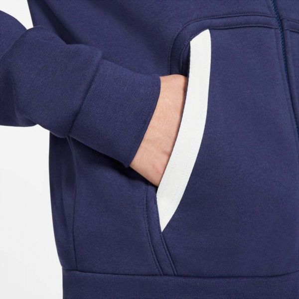 Джемпер Nike M NSW AIR FZ FLC HOODIE DA0235-410 р. M синий