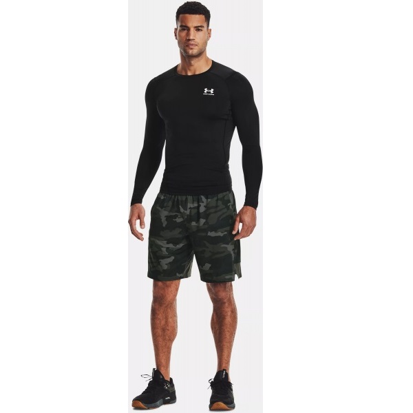 Футболка Under Armour UA HG Armour Comp SS 1361524-001 р.S/M черный