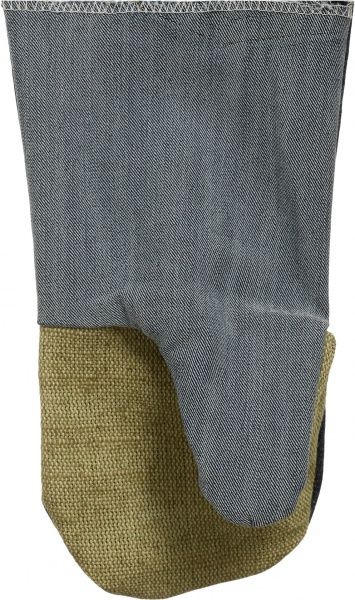 Рукавицы Сталь с двойным наладонником с покрытием брезент XL (10) 50001