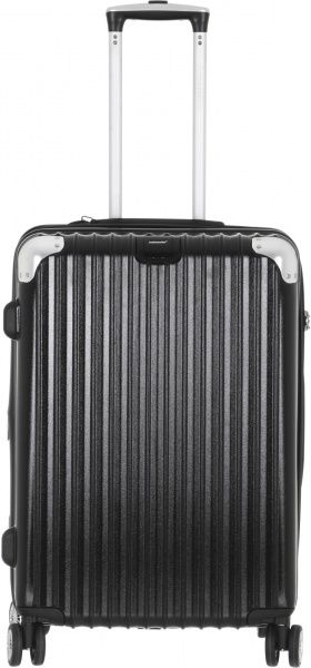 Чемодан Ambassador на 4 колесах L черный A8573 