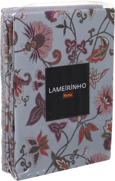 Комплект постельного белья Volongo 2 серый с рисунком Lameirinho 