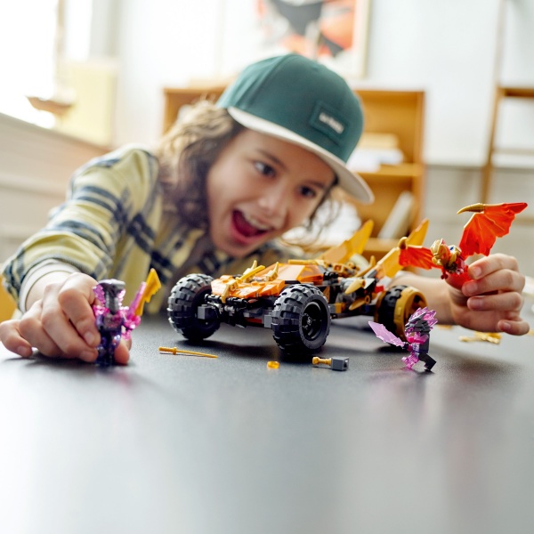 Конструктор LEGO NINJAGO Крейсер Дракона Коула 71769