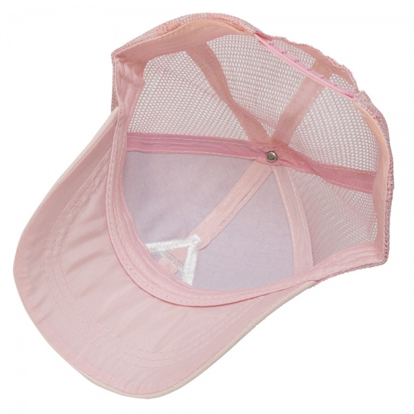 Кепка для дівчаток Devilon 3-6 років р.47-52 блідо-рожевий 518981 