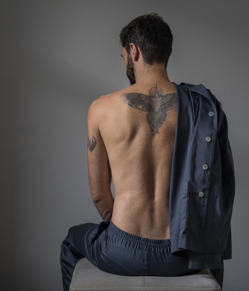 Костюм домашній чоловічий Decoflux зі штанами Anthracite р. XL