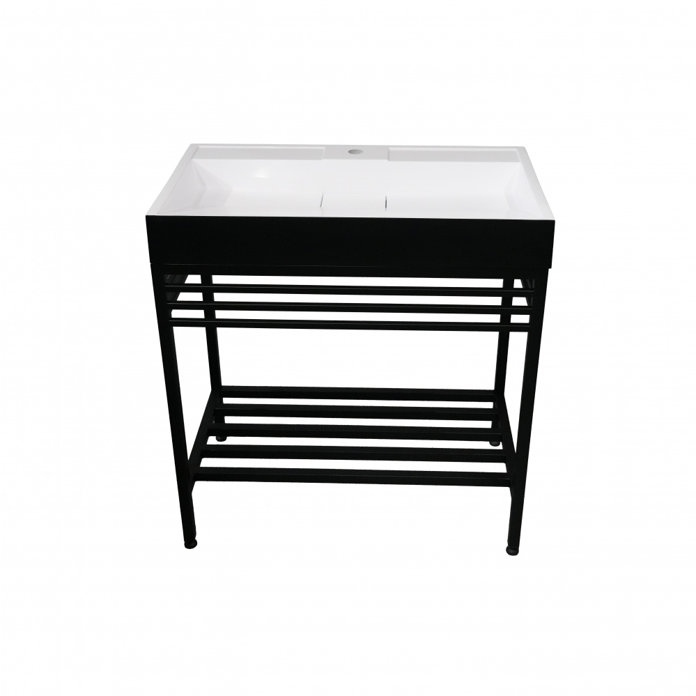 Тумба під умивальник Adamant Loft VISION 60 600х380х750 Black