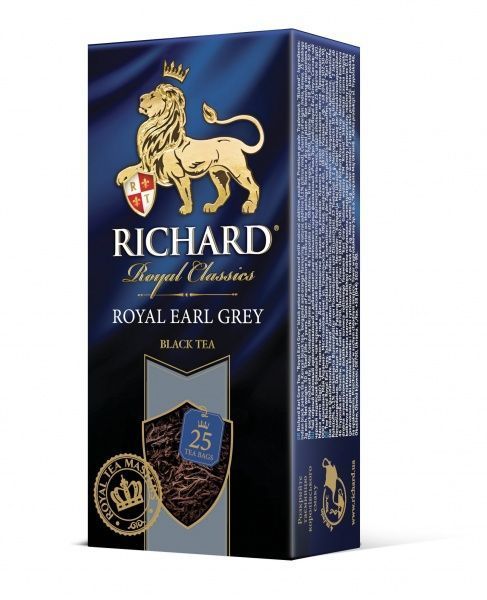 Чай черный Richard Earl Grey 25 шт. (4820018738018) 