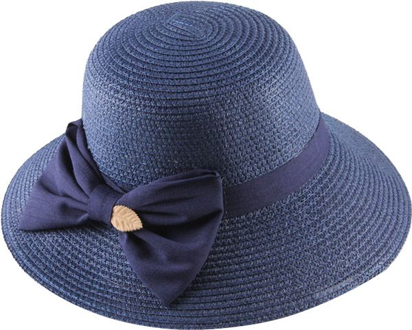 Капелюх Боу синій
