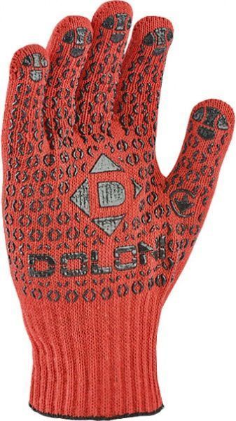 Перчатки Compass трикотажные с покрытием ПВХ точка/ПВХ XL (10) 4461