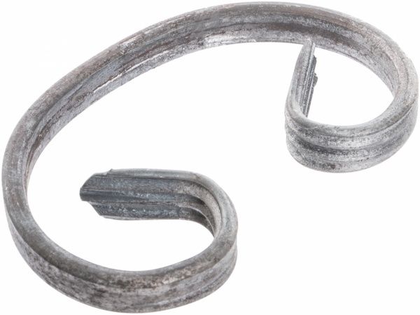 Завиток 95x60 мм полоса 10x5 мм