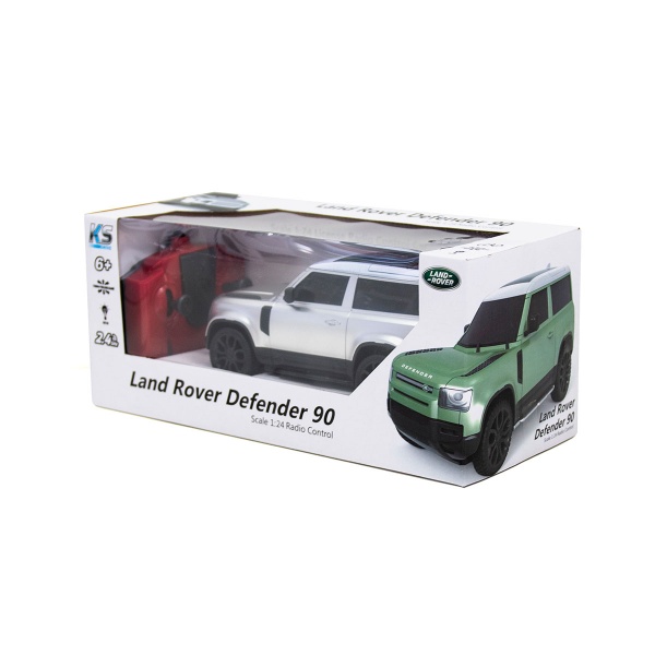 Игрушка на р/у Land Rover New Defender (1:24, 2.4Ghz, серебристый) 1:24 124GDES
