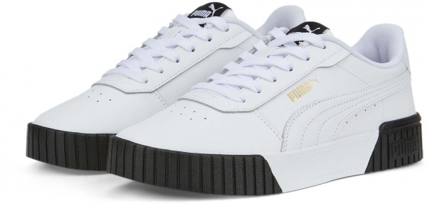 Кроссовки Puma CARINA 2.0 PUMA WHITE-PUMA WHITE-PUMA TE 38584904 р.38 белый