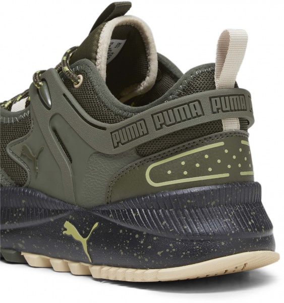 Кроссовки Puma PACER FUTURE TRAIL DARK OLIVE-DARK OLIVE 38288414 р.43 зеленый