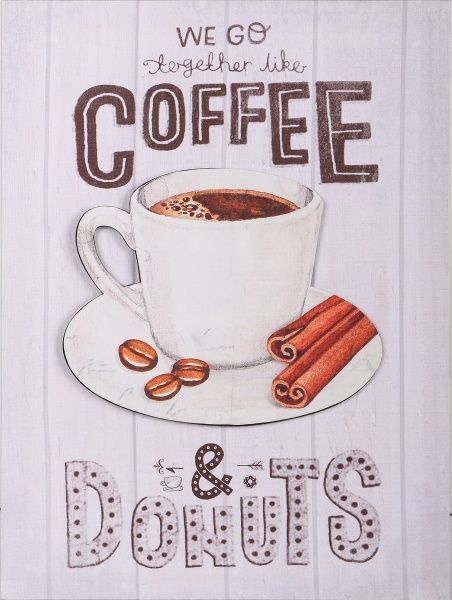 Картина Сoffee donuts 30x40 см XCM178349F 