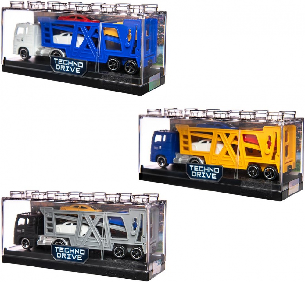 Модель TechnoDrive 1:43 Автоперевозчик в ассортименте 250415CG