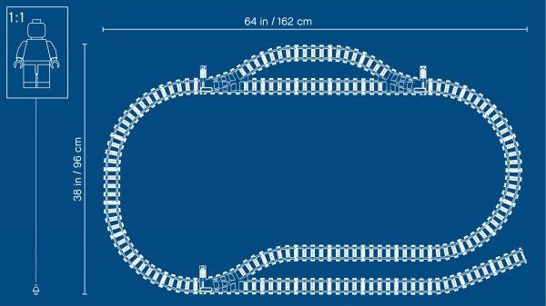 Конструктор LEGO City Рельсы 60205