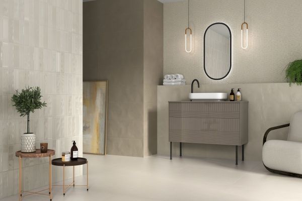 Плитка Emigres Ліід бейге мозаїк 20x60 