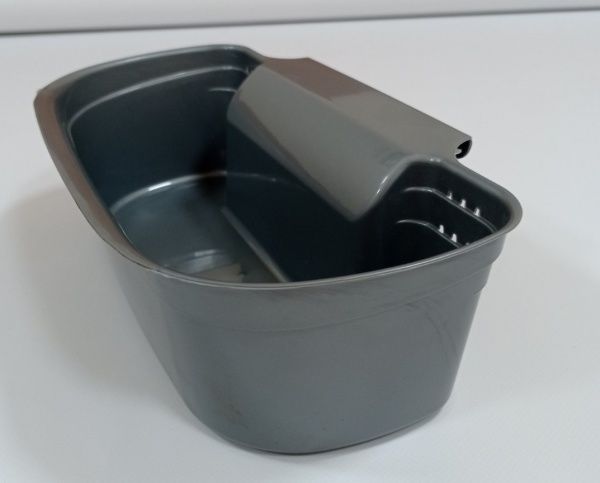 Контейнер-органайзер для сміття підвісний 2,2 л металік Plastic's Craft