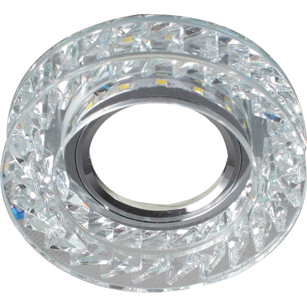 Светильник точечный Светкомплект AG 661 с LED-подсветкой 50 Вт G5.3 4500 К хром 