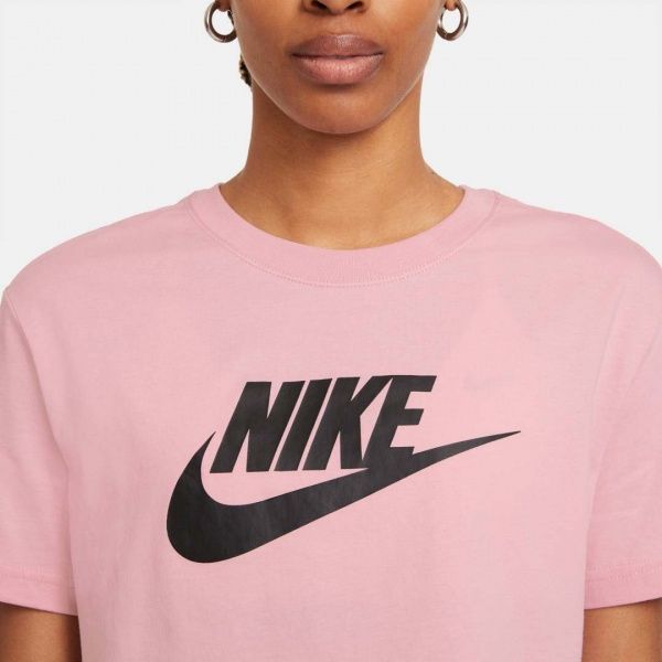 Футболка Nike nsw tee essntl crp icn ftr BV6175-632 р.M рожевий
