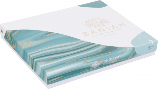 Скатерть Juliana 160x260 см бело-серый Banian 