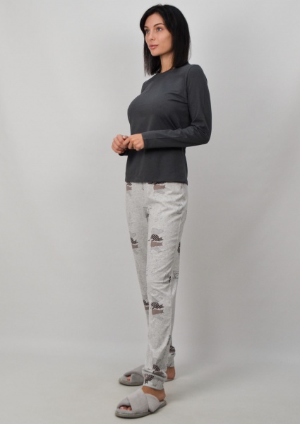 Пижама женская Roksana Good Night №1417/16110 р. 44 графит