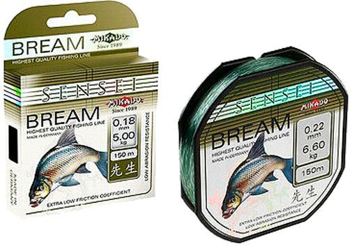 Волосінь Mikado Sensei Bream 150м 0,24мм 7,7кг