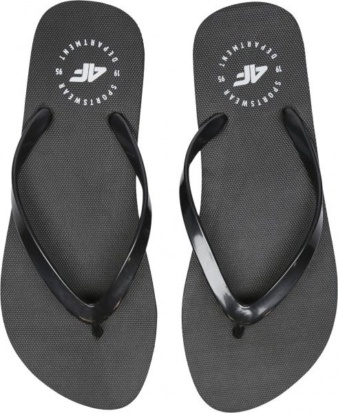 Вьетнамки 4F H4L21-KLD005-21S р. 40 черный