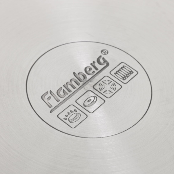 Ківш зі скляною кришкою Classic 1,8 л Flamberg