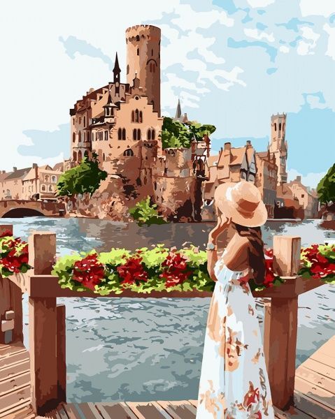 Картина за номерами Мальовниче місце Ідейка 