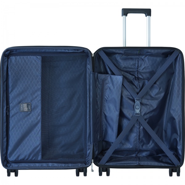 Валіза Eagle 76 л чорний M (з розширювачем) 