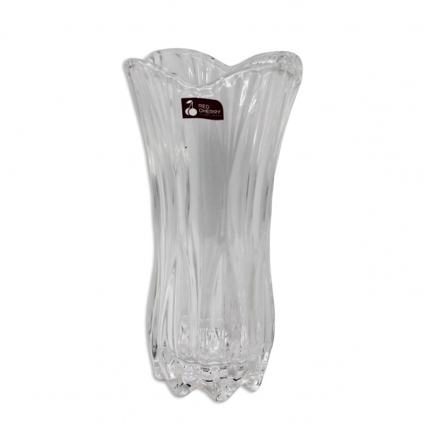 Ваза для квітів Cristal Eliza 24 см прозорий 