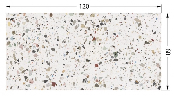 Плитка Cifre Джемстоун Вайт пул 60x120 