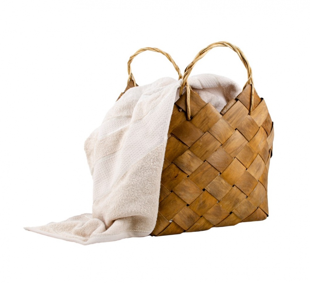 Простирадло махрове 150x200 см світло-бежевий ТЕКС