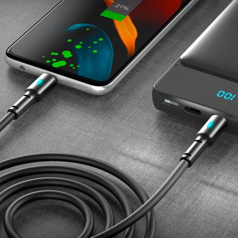 Кабель Gelius Lumin Lamp GP-UC100 Type-C/Type-C (60W) 1 м чорний (00000094345)