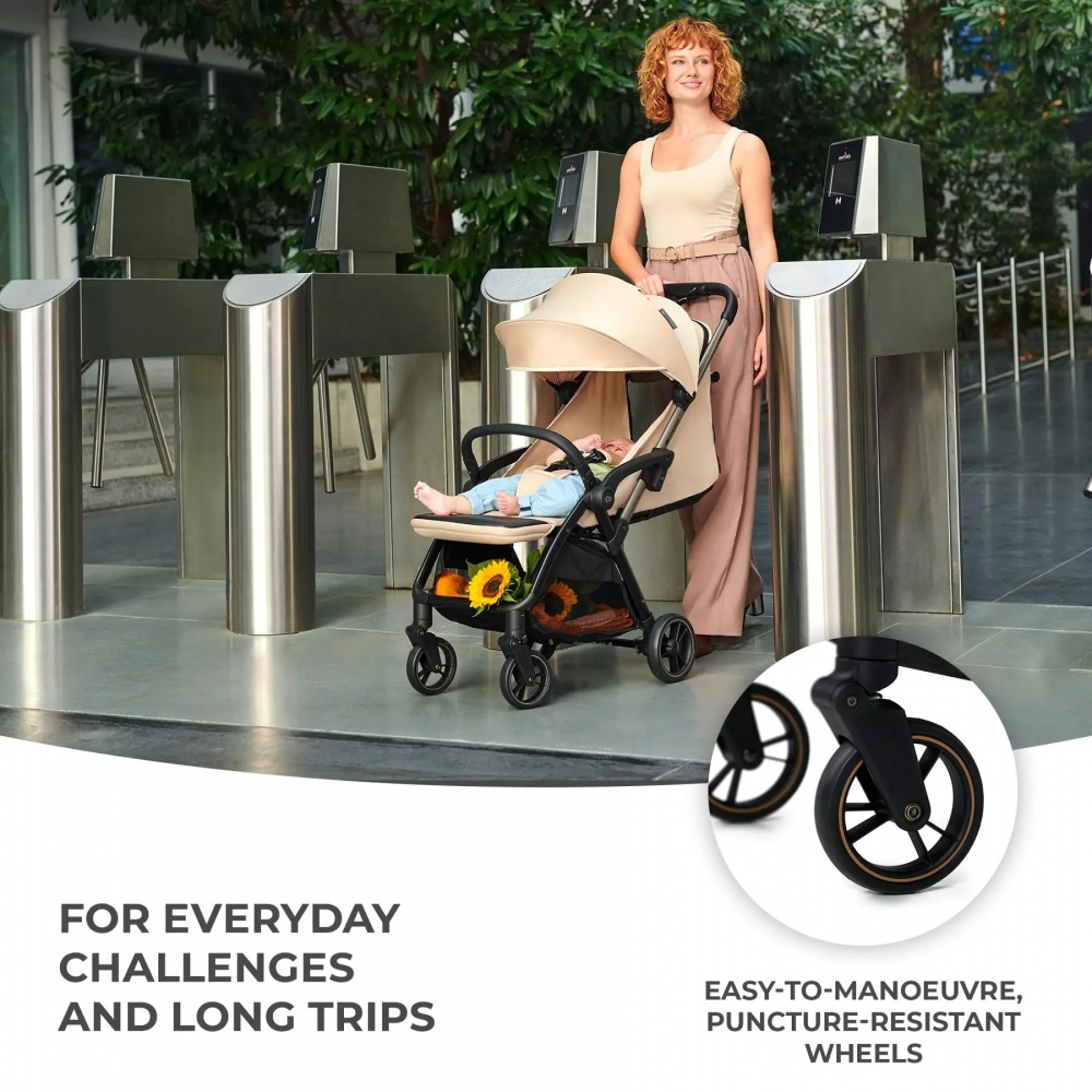 Коляска прогулочная Kinderkraft Apino Happy Shapes (KSAPIN00HAP0000)