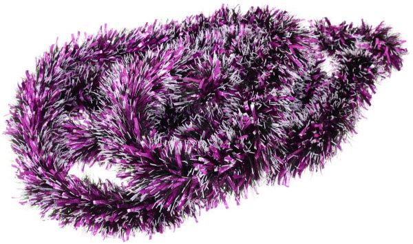 Дождик новогодний элит 7 3 м золотой/красный/белый/серебристый