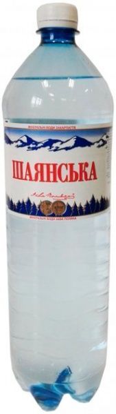 Вода минеральная Аква-Поляна сильногазированная 1,5 л (Шаянская) 