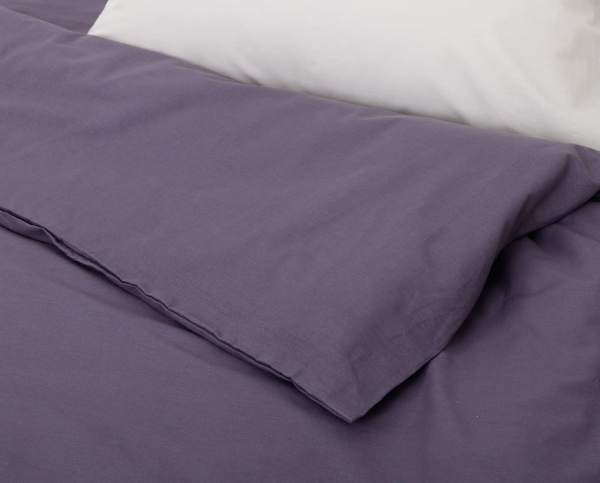 Пододеяльник 160x220 см графит Моно 