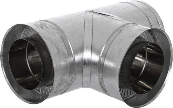 Трійник термо 0,5 мм нерж/оц Ф180/250 мм 87°Versia-Lux 