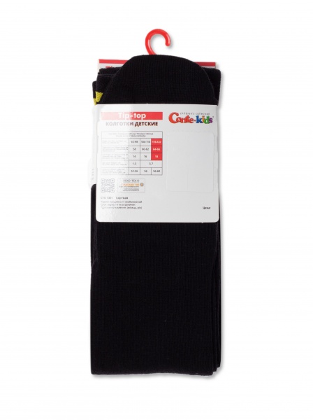 Колготки унисекс Conte-Kids TIP-TOP 559р.116-122 черный 