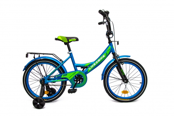 Велосипед детский Like2bike 18'' Sky голубой 211802 