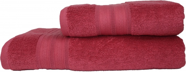 Рушник махровий Yoruk 50x90 см трояндовий La Nuit 