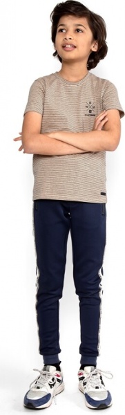 Футболка для хлопчиків NWM р.152 сіро-персиковий T46206-1 