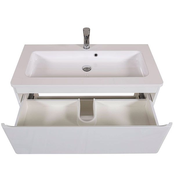 Тумба Aqua Rodos Акцент напольная 100 з умывальником Альфа АР000040139