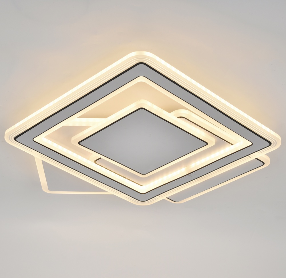 Люстра светодиодная Hopfen HUGGE-105S WH 105 Вт LED-модуль белый