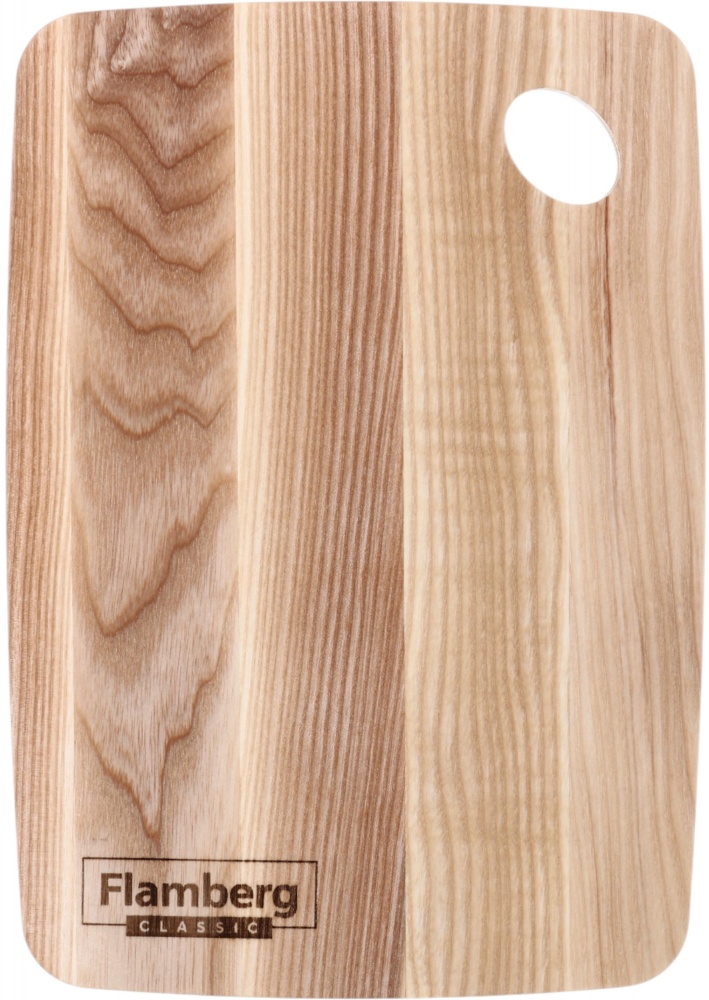 Доска кухонная Flamberg прямоугольная 26,5х18,5x1 см ясень
