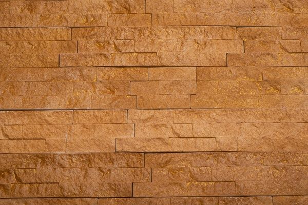 Плитка гипсовая прямая KLVIV DEKOR Dunay Slate Gold 0,84 кв.м 